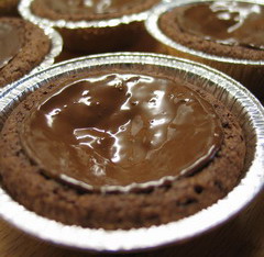 muffins med choklad